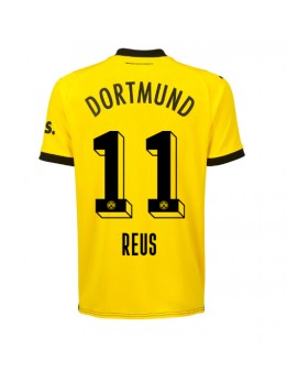 Moški Nogometna dresi replika Borussia Dortmund Marco Reus #11 Domači 2023-24 Kratek rokav